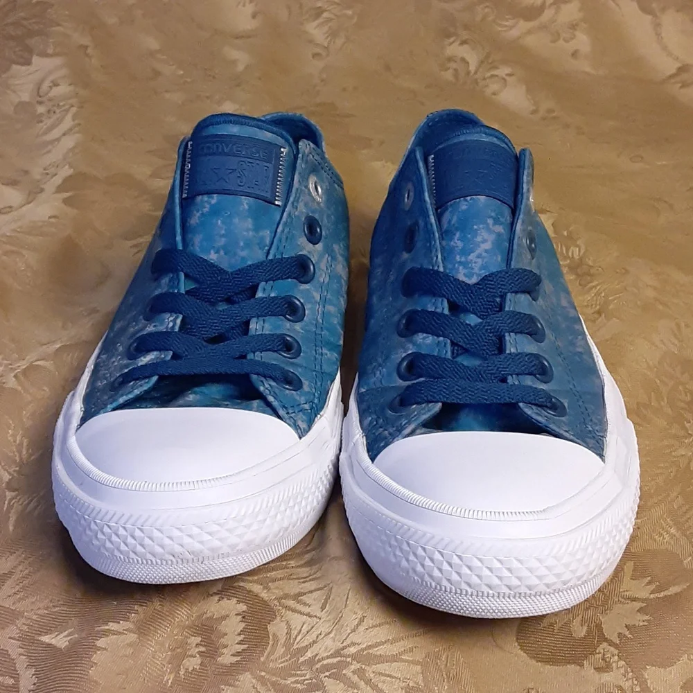 CONVERSE All  Star Ocean Blue With LUNARLON Men's 7.0 Women's 9.0 LIKE NEW - Picture 3 of 16